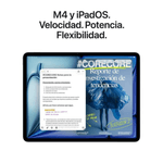 Tablet Apple iPad Air M4 11 pulgadas azul vista