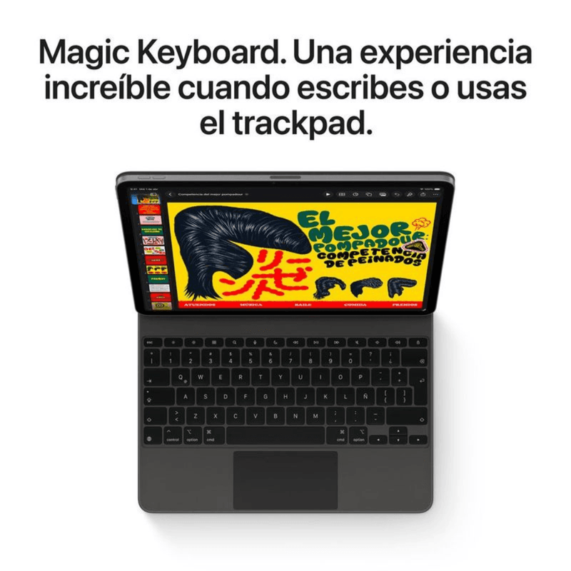 Tablet Apple iPad Air M4 11 pulgadas azul vista