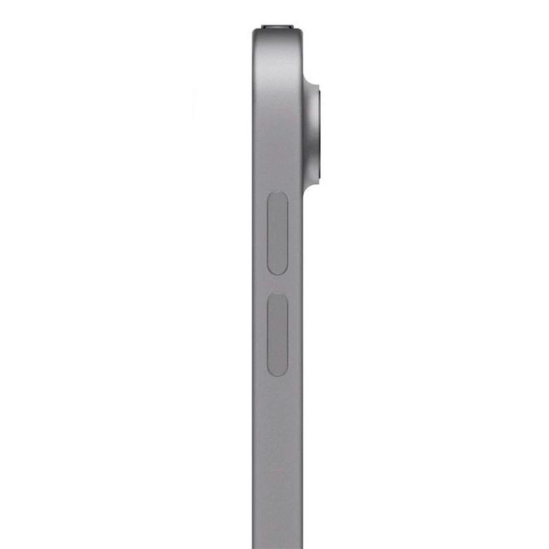 Tablet Apple iPad Air M4 11 pulgadas Gris Espacial vista lateral