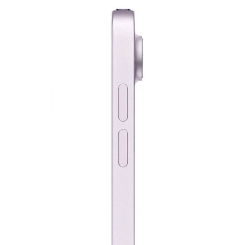Tablet Apple iPad Air M4 11 pulgadas morado vista lateral