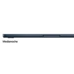 MacBook Air Apple M5 13 pulgadas Midnight vista lateral