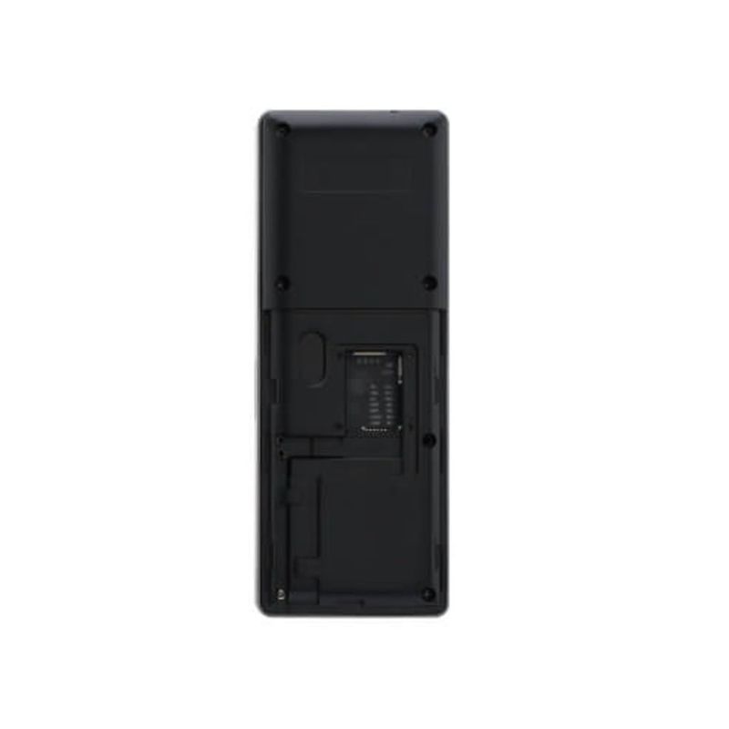 Terminal biométrico ZKTeco SenseFace 3A facial huella RFID negro vista posterior producto