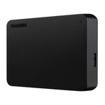Disco duro externo portátil Toshiba Canvio Basics 4 TB Negro Frontal-oblicuo