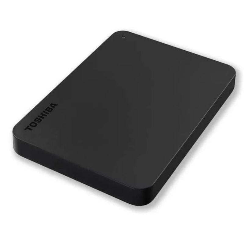 Disco duro externo Toshiba Canvio Basics 1TB USB 3.2 negro vista superior