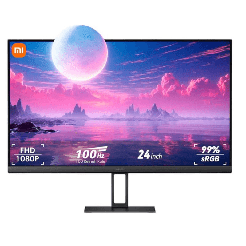 Monitor Xiaomi A24i 23.8 pulgadas IPS negro pantalla encendida