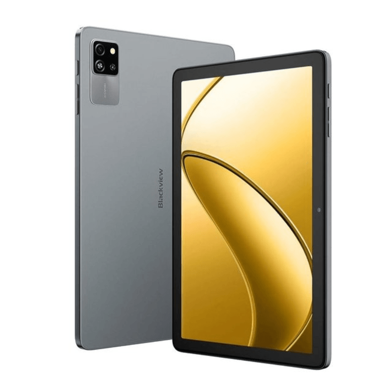 Tablet Blackview Tab 60 Pro 128GB Unisoc T606 color gris vista trasera
