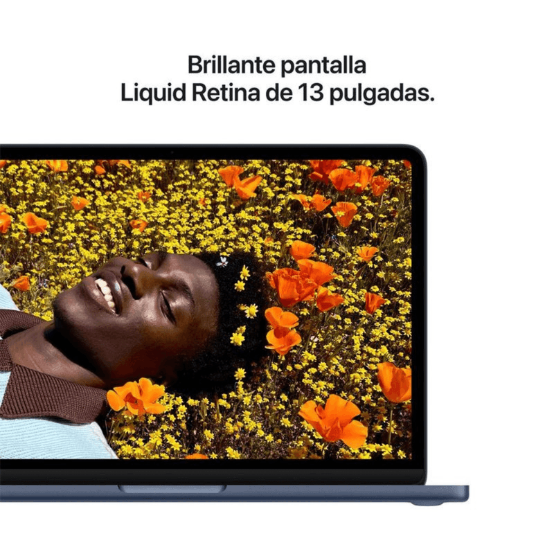 MacBook Neo Apple laptop aluminio índigo vista abierta