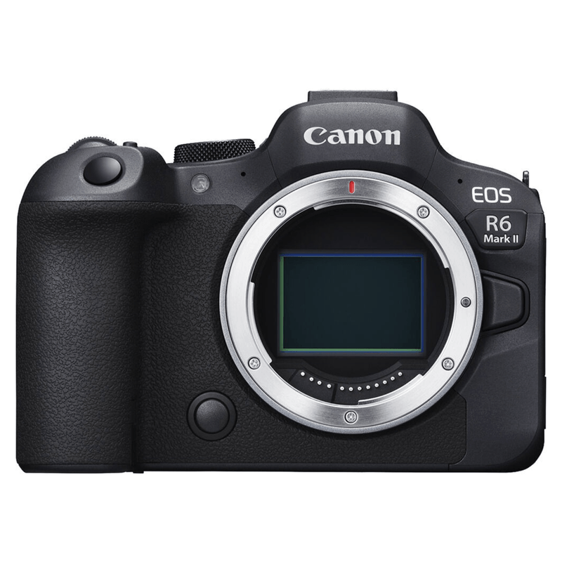 Cámara Canon EOS R6 Mark II mirrorless Full Frame 24.2MP vista frontal