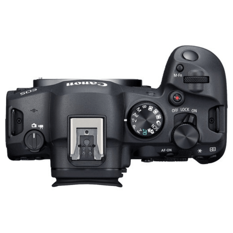 Cámara Canon EOS R6 Mark II mirrorless Full Frame 24.2MP vista superior