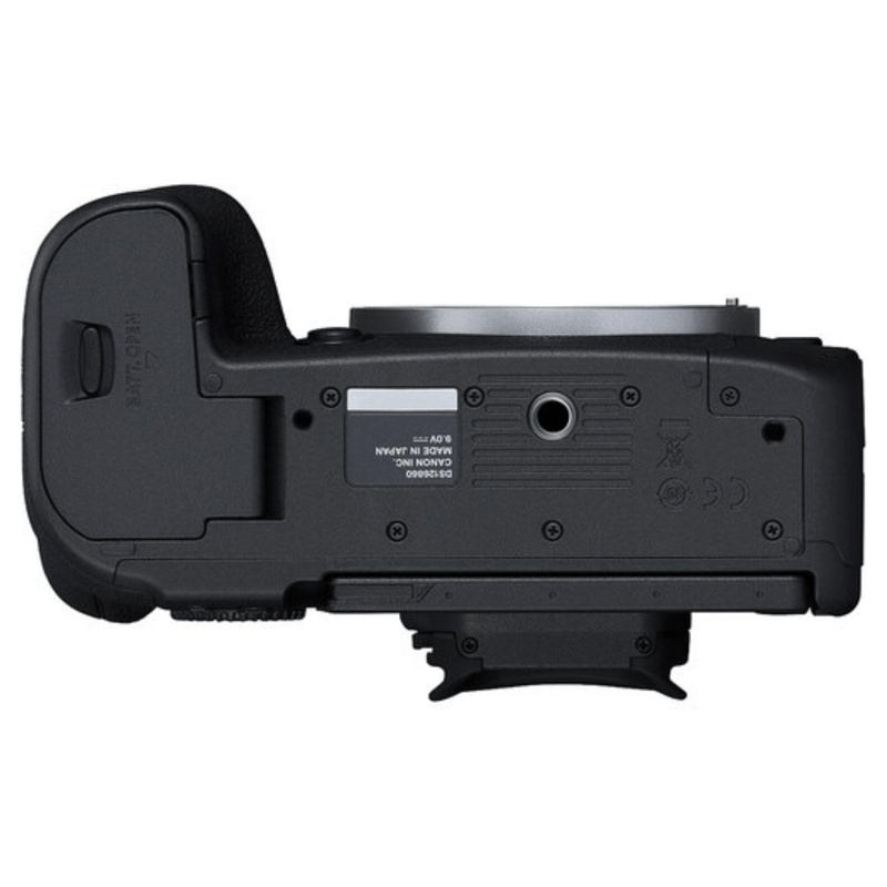 Cámara Canon EOS R6 Mark II mirrorless Full Frame 24.2MP vista inferior