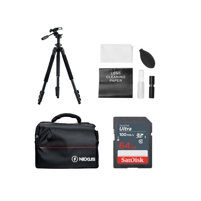 Canon EOS R6 Mark II kit ultimate con trípode y accesorios