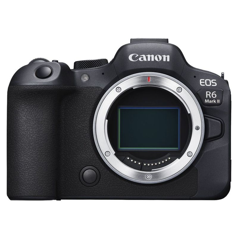 Canon EOS R6 Mark II cámara profesional Canon vista frontal