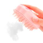 Cepillo Anavapets vaporizador para mascotas patita rosa