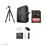 Cámara mirrorless Sony Alpha a6700 26MP video 4K cuerpo solo negro con kit ultimate mochila trípode vista kit