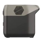 Estación de energía portátil EcoFlow River 2 Pro 800W recargable gris oscuro vista frontal uso exterior
