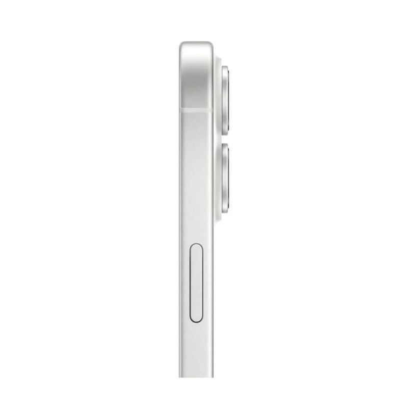 Apple iPhone 17 256GB 5G cámara 48MP pantalla 6.3 pulgadas blanco vista lateral derecha
