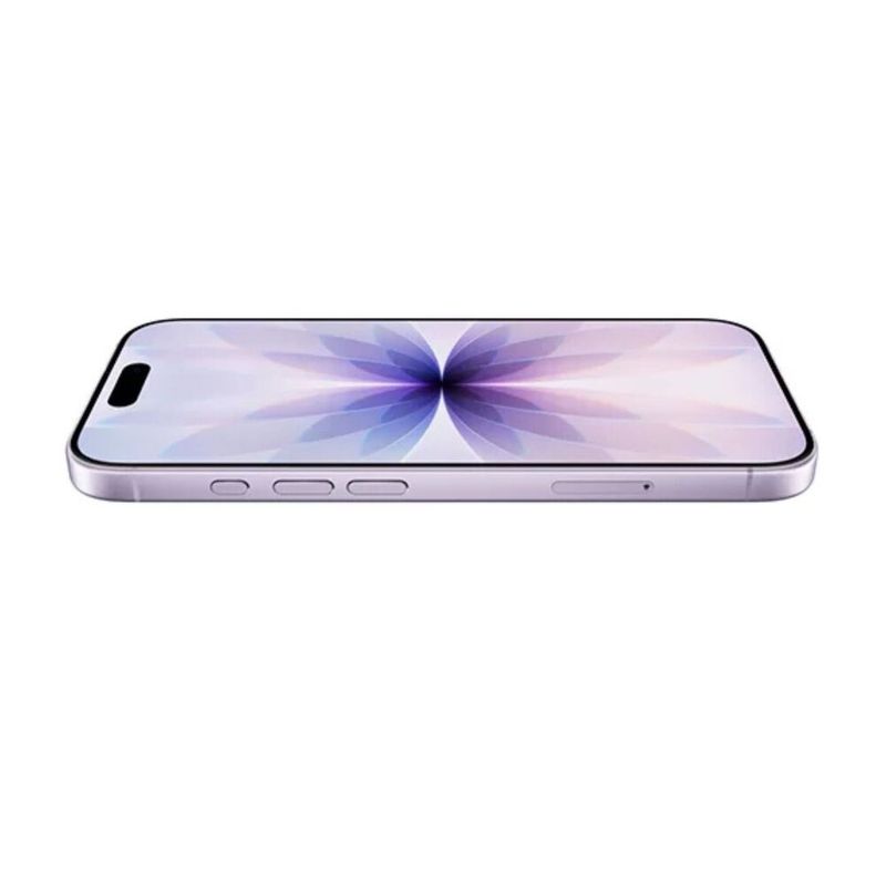 Apple iPhone 17 256GB 5G cámara 48MP pantalla 6.3 pulgadas lavanda vista en ángulo