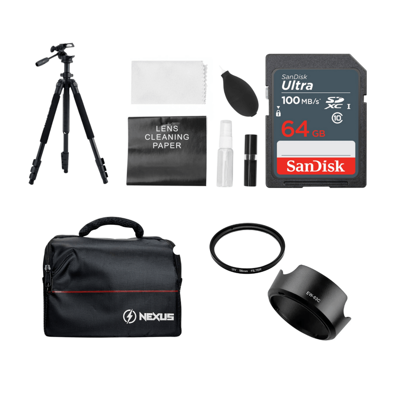 Cámara mirrorless Canon EOS R50 V 24.2MP lente 14-30mm 4K negro vista kit completo