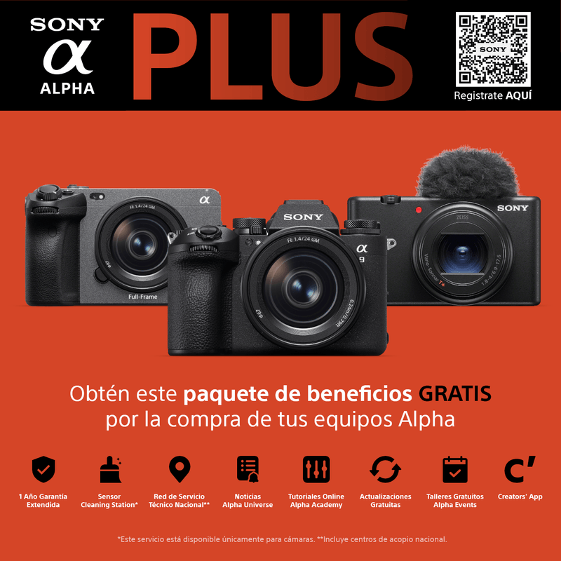 Cámara mirrorless Sony ZV-E10 II 26MP lente 16-50mm 4K negro vista uso vlog