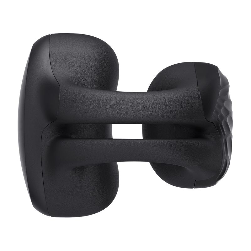 Audífonos bluetooth True Wireless Hakii Link resistencia al agua IPX5 negro vista inferior detalle de sistema de carga magnética