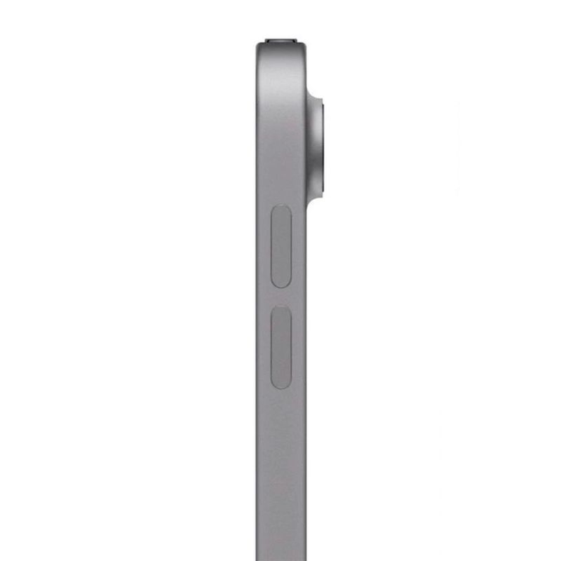 Tablet Apple iPad Air modelo M4 WiFi 7 alto rendimiento color space gray vista lateral