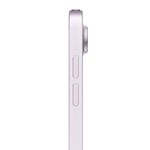 Tablet Apple iPad Air modelo M4 WiFi alto rendimiento color purple vista lateral