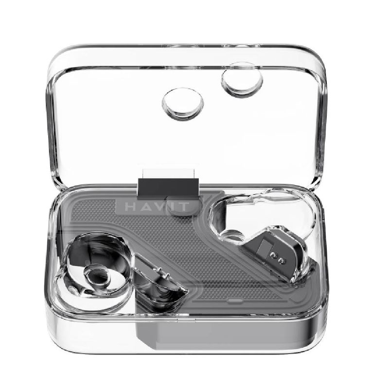Audífonos Bluetooth True Wireless Decibel TW985 cancelación de ruido 40h superior case