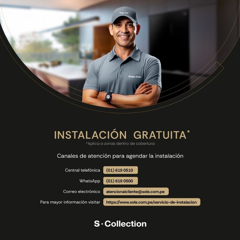 Encimera a gas SCollection 4 quemadores acero inoxidable información de instalación gratuita