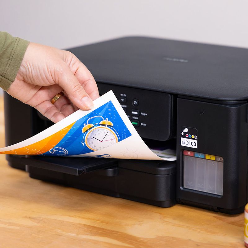 Impresora Brother DCP-T530DW Wi-Fi Dúplex InkBenefit resolución