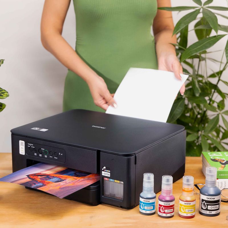 Impresora multifuncional DCP-T430W InkBenefit Tank, Wi-Fi, tinta a color, impresión inalámbrica beneficio