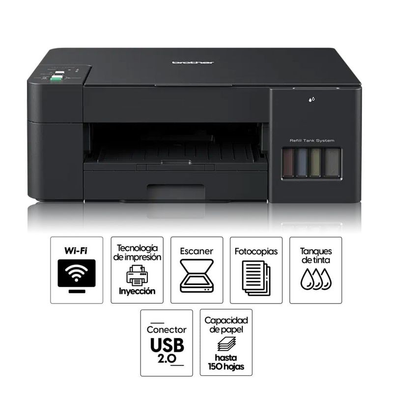 Reacondicionado impresora Brother DCPT420W especificaciones