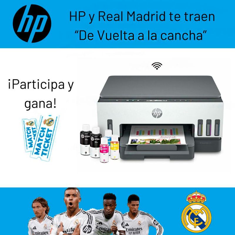 Impresora multifuncional HP Smart Tank 720 dúplex beneficios