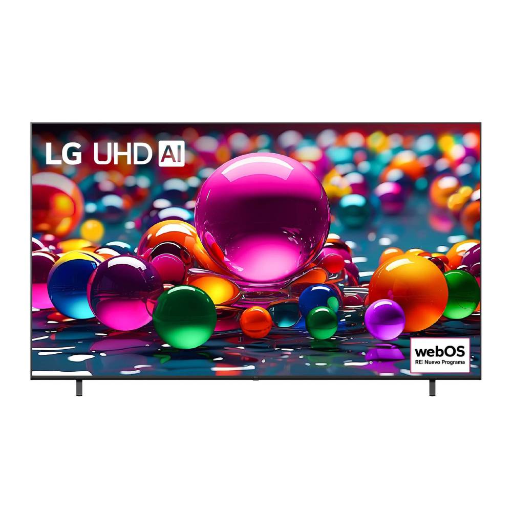 Smart TV LG 75"" 4K Ultra HD, LED, sistema webOS 25 integrado, 75UA8050PSAAWF (2025)