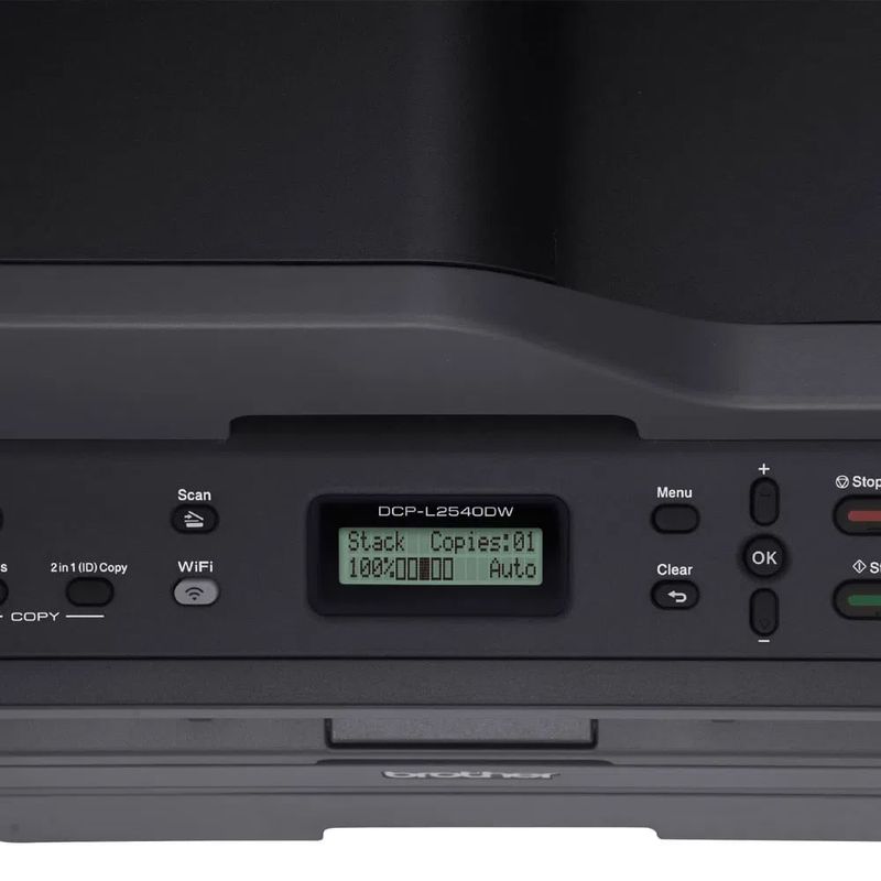 Impresora multifuncional láser Brother DCP-L2540DW Wi-Fi detalle
