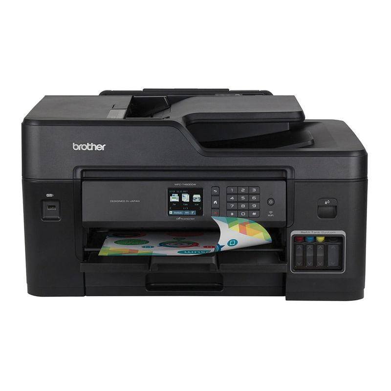 Brother MFCT4500DW inalámbrica A3 frontal