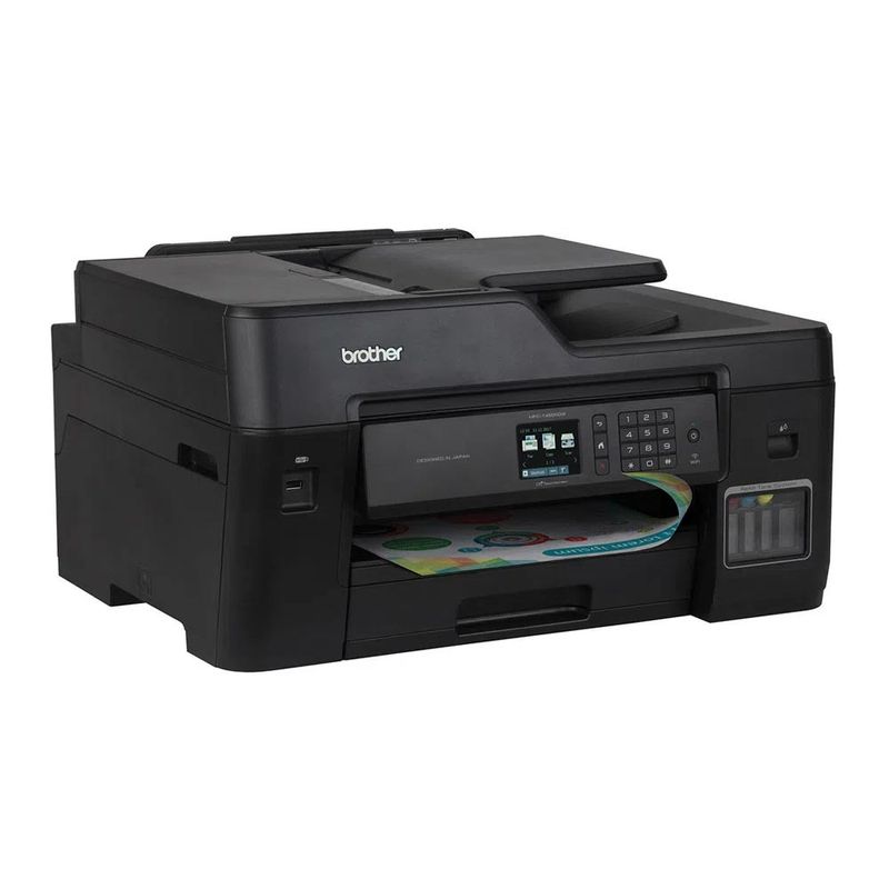 Brother MFCT4500DW inalámbrica A3 frontal diagonal