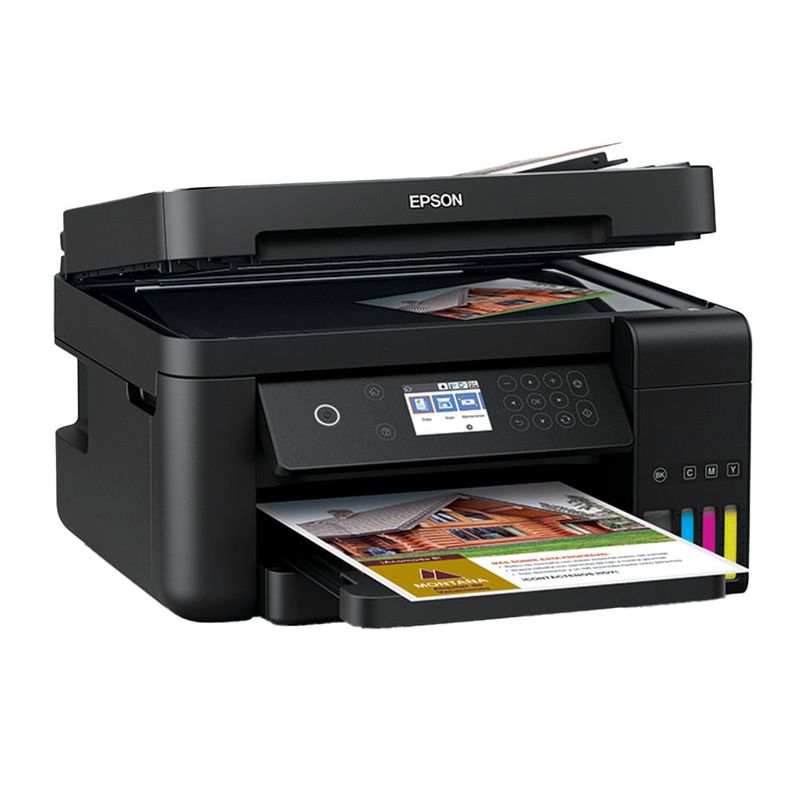 Epson Ecotank L6171 multifuncional wifi inalámbrico, tanque recargable frontal oblicuo