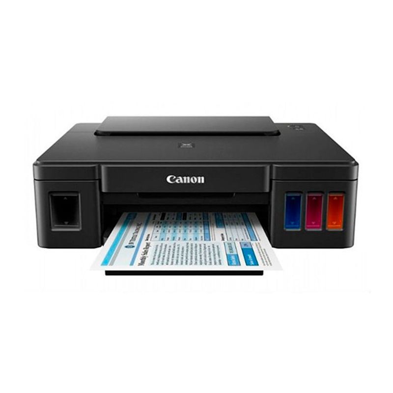 Impresora Pixma G1100 inyección sistema continuo frontal base