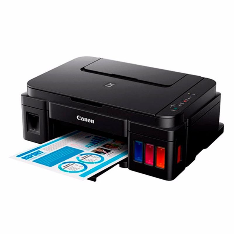 Impresora Canon PIXMA G3110 Wi-Fi tanques de tinta frontal oblicuo