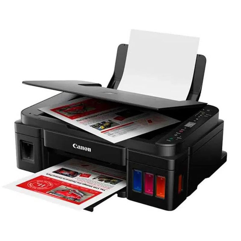 Impresora Canon PIXMA G3110 Wi-Fi tanques de tinta diagonal