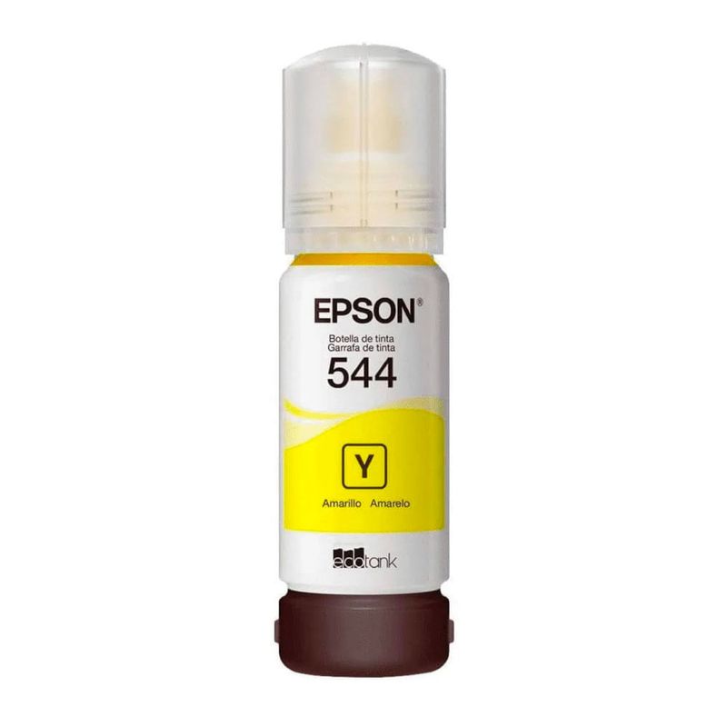 Botella tinta Epson T544420 amarilla 65ml reemp. frontal tinta