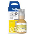 Tinta Brother BTD100Y amarilla 48ml 5000 páginas empaque tinta