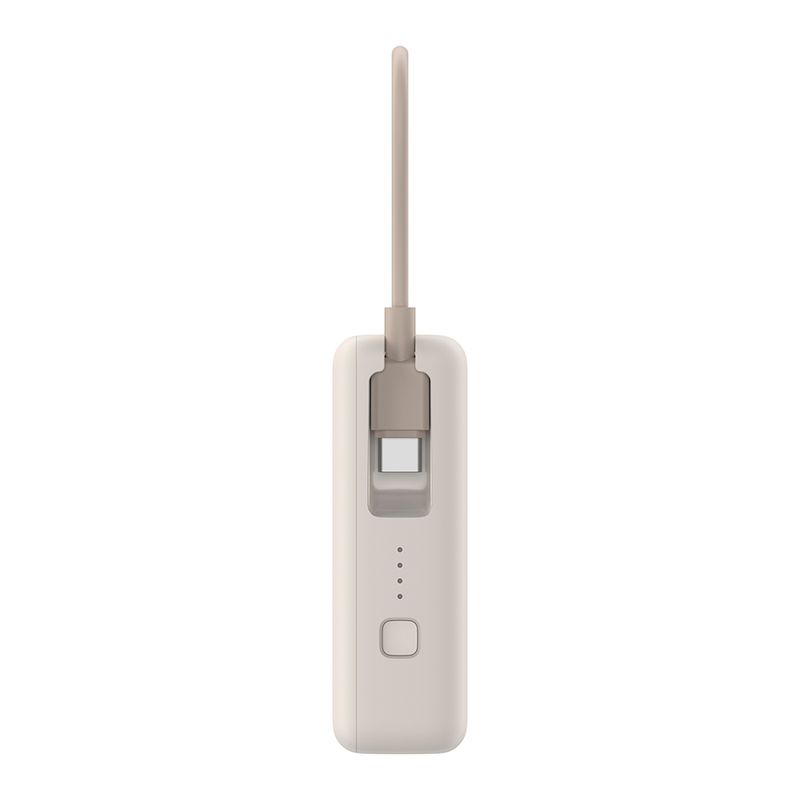 Bateria-externa-Xiaomi-10000mAh-33W-3-puertos-beige-lateral-cable