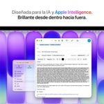 Laptop Apple MacBook Neo en uso trabajo productividad color gris