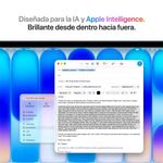 Laptop Apple MacBook Neo en uso trabajo productividad color indigo