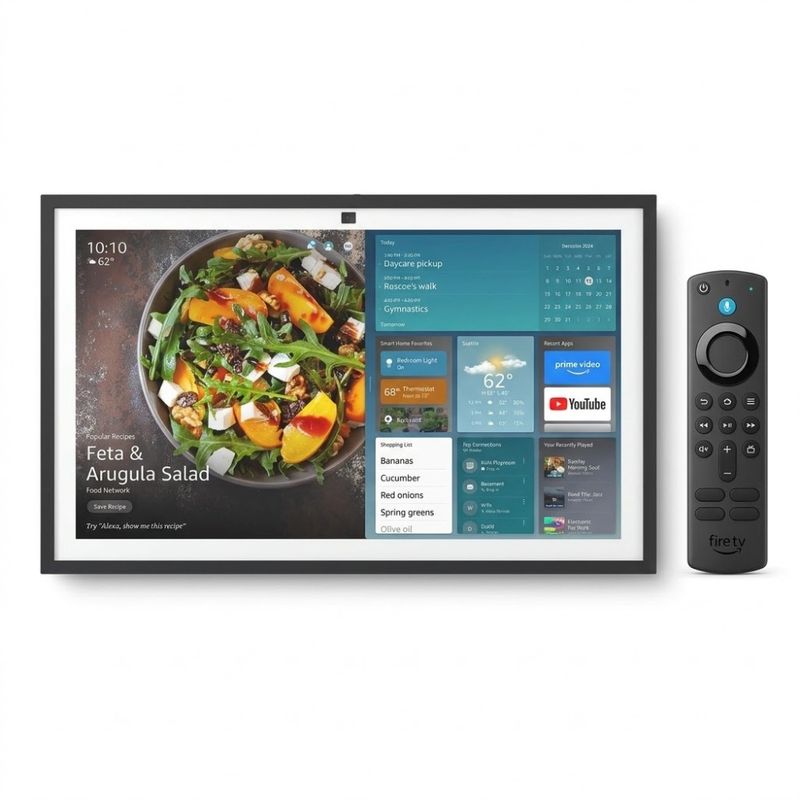 Amazon Echo Show 21 21" FHD Alexa pantalla inteligente negro frontal