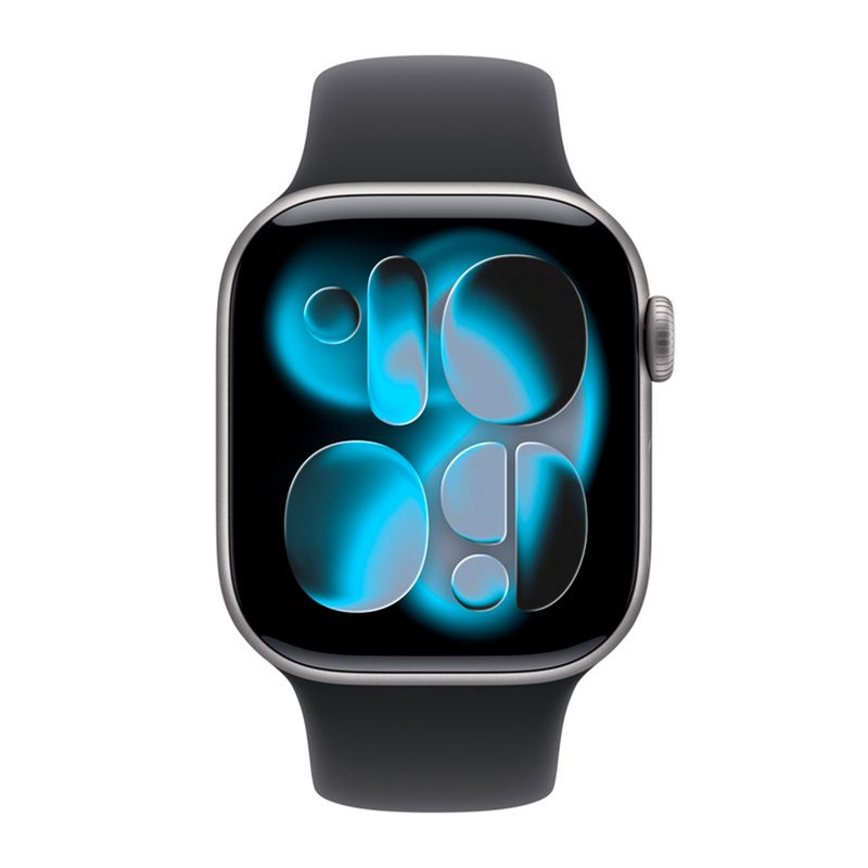 Apple Watch Serie 11 42mm OLED 24h gris espacial frontal