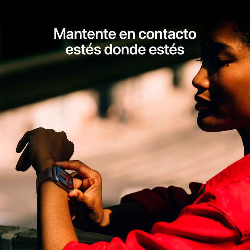 Apple Watch Serie 11 42mm OLED 24h gris espacial ambientado