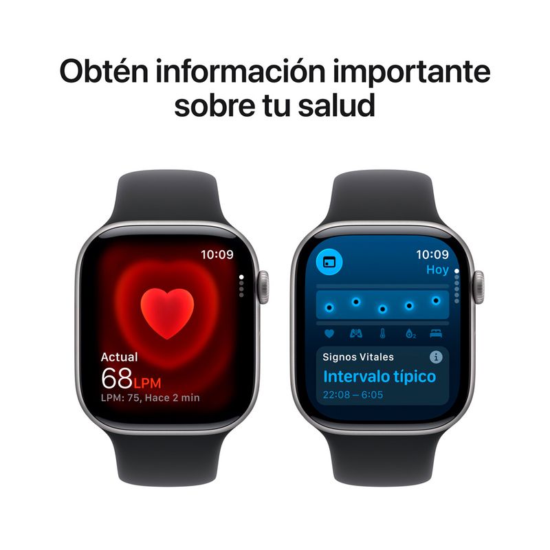 Apple Watch Serie 11 42mm OLED 24h gris espacial funcion salud