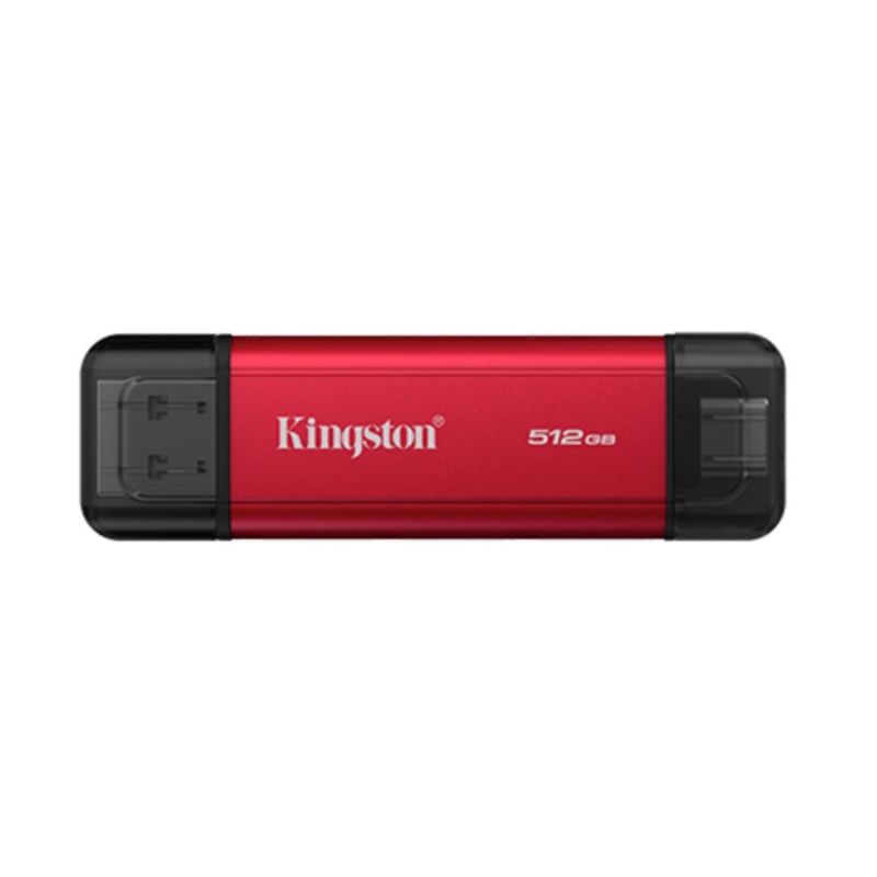 SSD externo Kingston 512GB USB-C 3.2 Gen2 1050MB/s FRONTAL